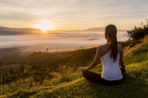 Meditation and mindfulness are part of the strategy to manage stress