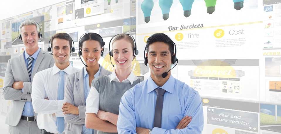 Corporate team attending a professional virtual meeting on Microsoft Teams or Zoom